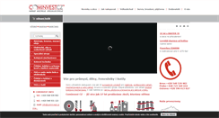 Desktop Screenshot of cominvest.cz